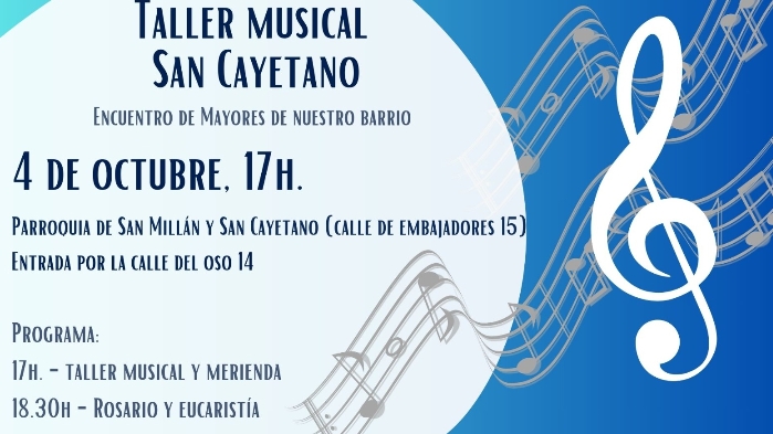 Taller musical San Cayetano, 04 oct. 2023