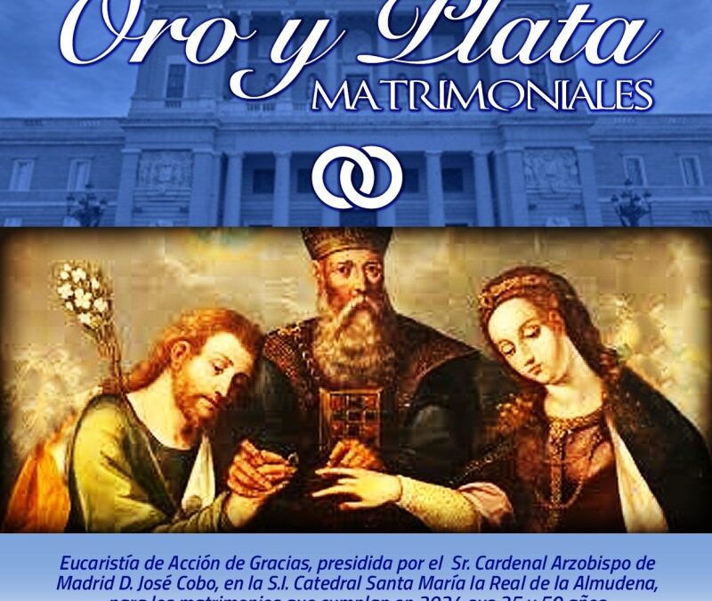Celebración bodas de oro, 26 may. 2024