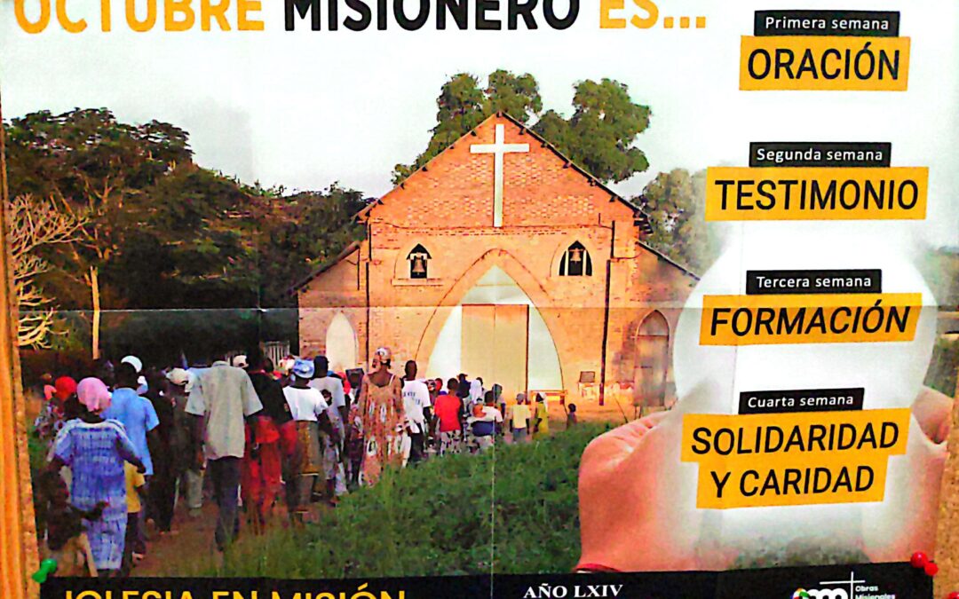 Octubre misionero. Iglesia en misión – 2024