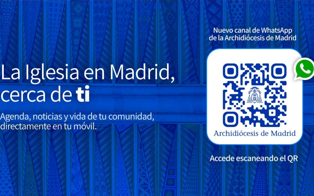 Canal Whatapps Archidiócesis Madrid