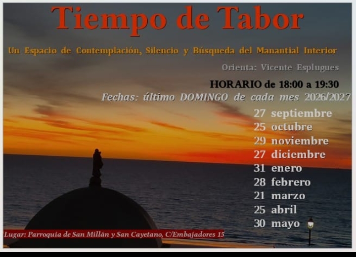 Tiempo de tabor, 27 sep. 2026