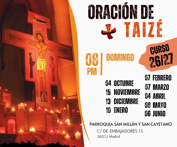 Oración de Taizé⁠, 04 oct. 2026